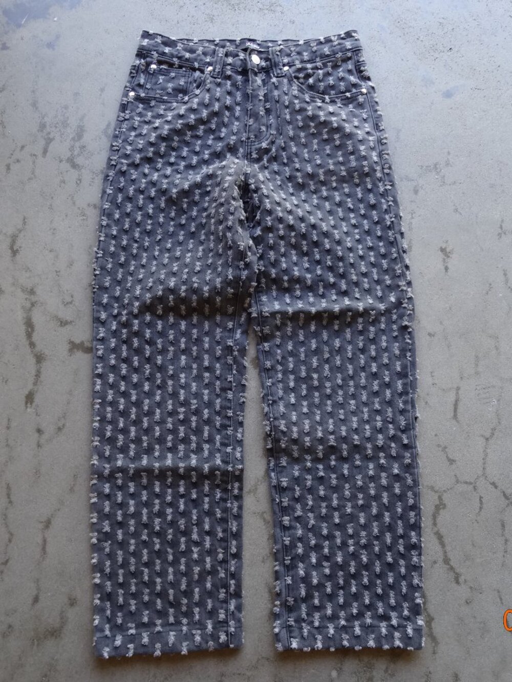 Jaded London Distressed Grey Pants Baggy Skate Fit Size 30